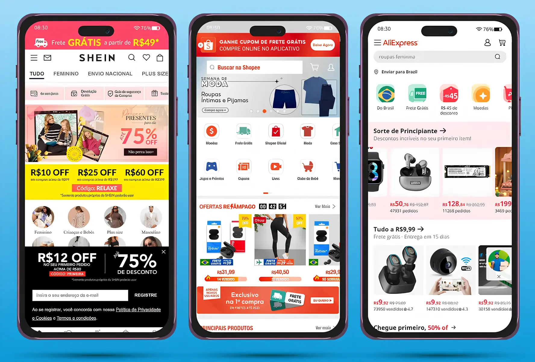 La experiencia de compra personalizada de Shein