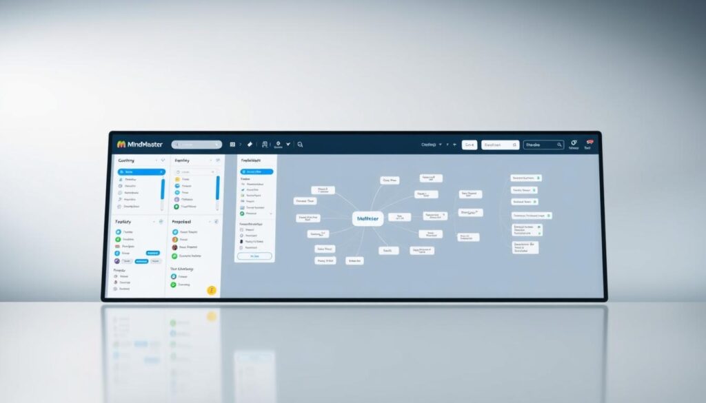 MindMeister interface intuitiva