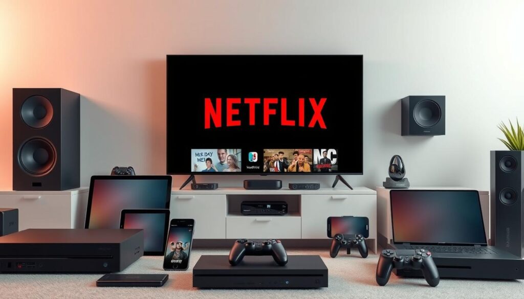dispositivos compatíveis com Netflix