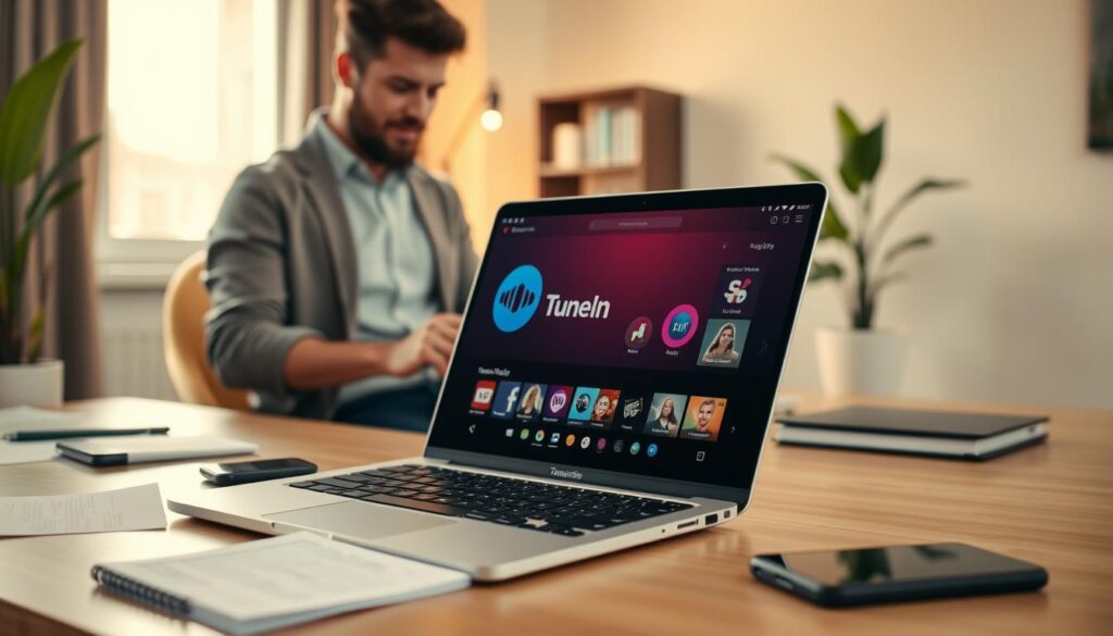 TuneIn Radio instalação