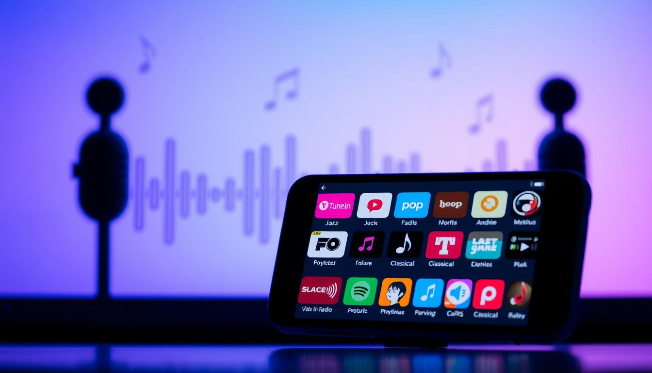 Ouça suas estações favoritas com o TuneIn Radio
