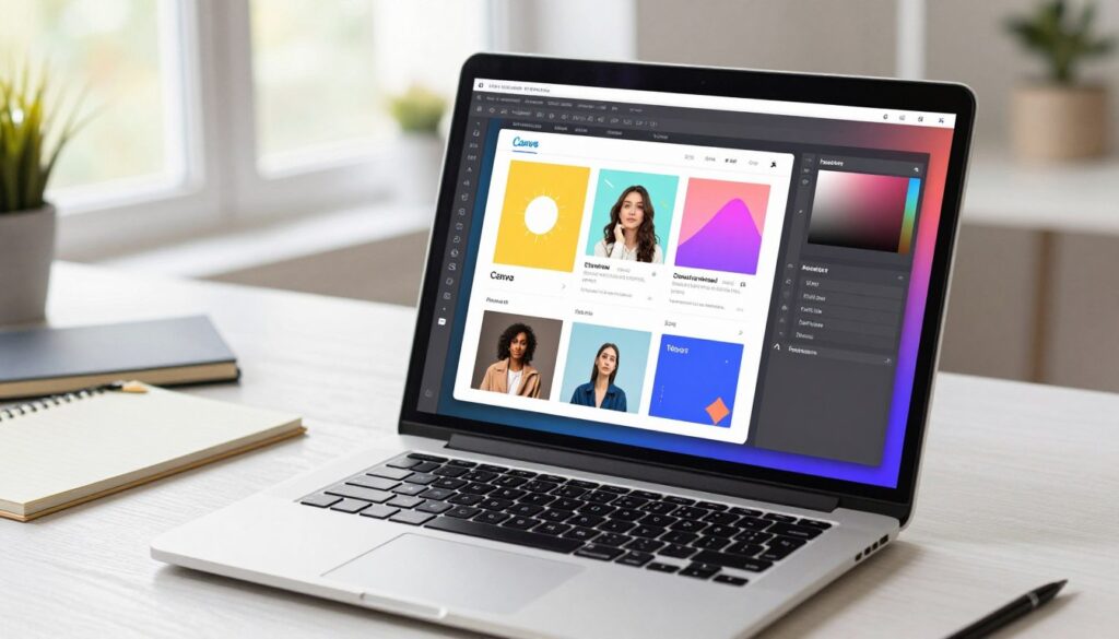 interface do Canva