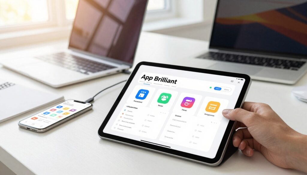 App Brilliant para organização digital
