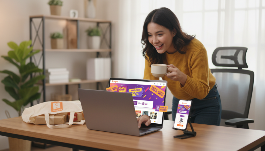 Como encontrar cupons de desconto e economizar na Shopee