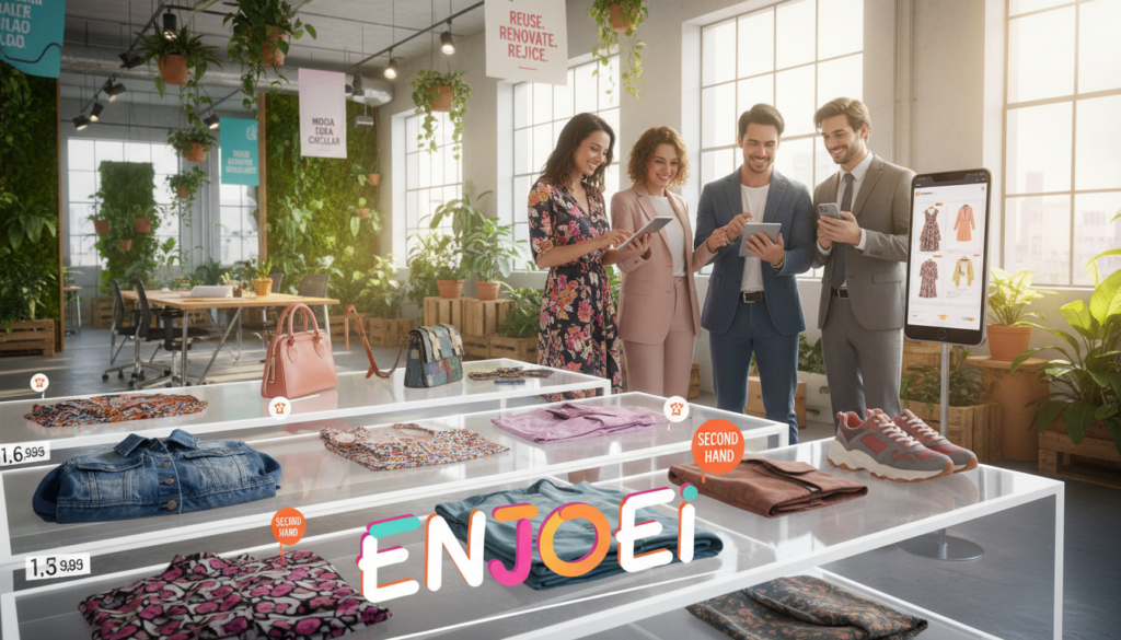 Enjoei e moda circular