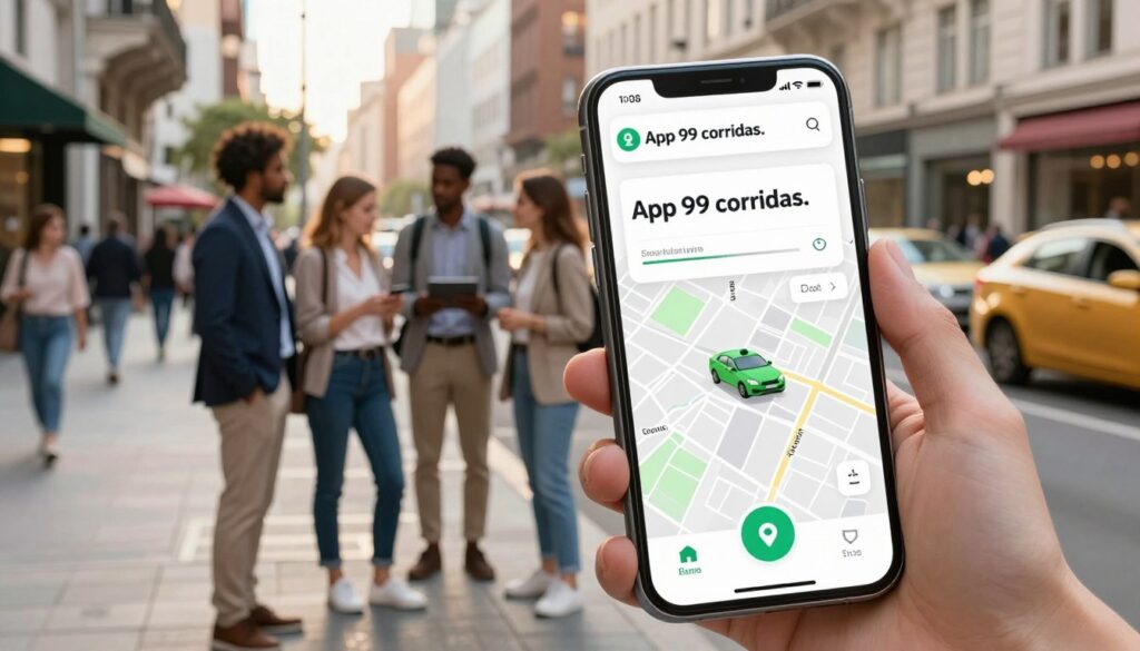 App 99 corridas App 99 corridas