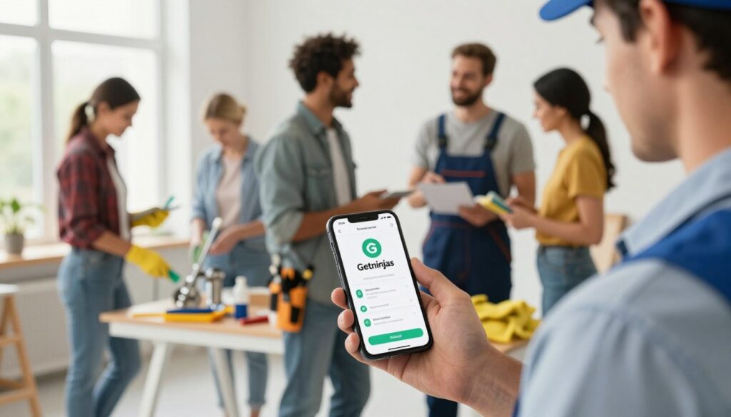 App Getninjas facilitando a busca por profissionais App Getninjas facilitando a busca por profissionais